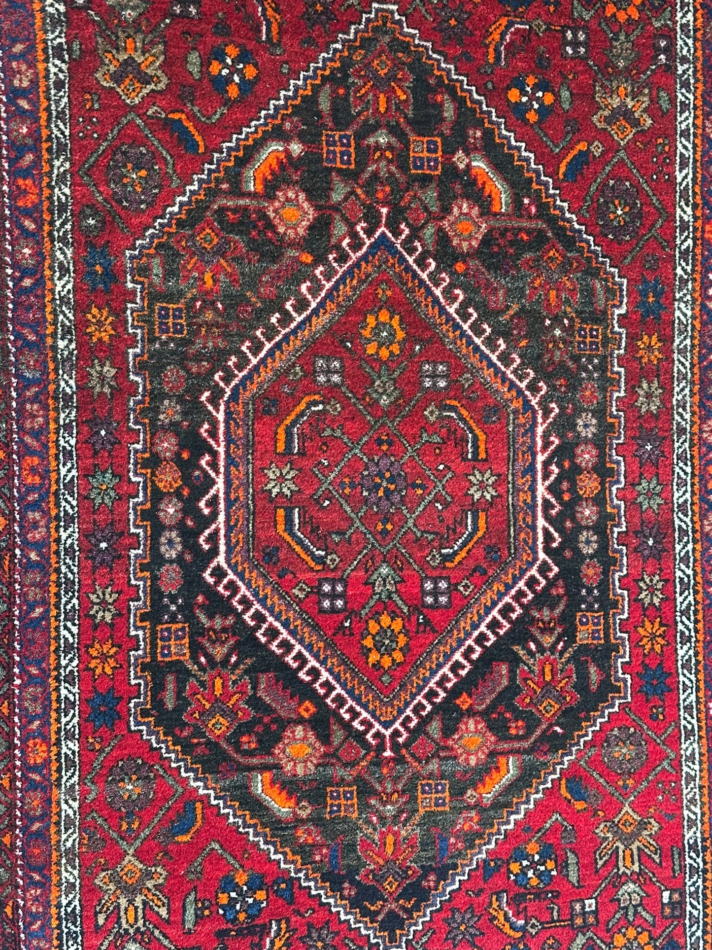 Orientteppich handgeknüpft Malayer 132x86 cm
