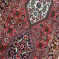 Orientteppich handgeknüpft Bidjar Korkwolle 290x80 cm