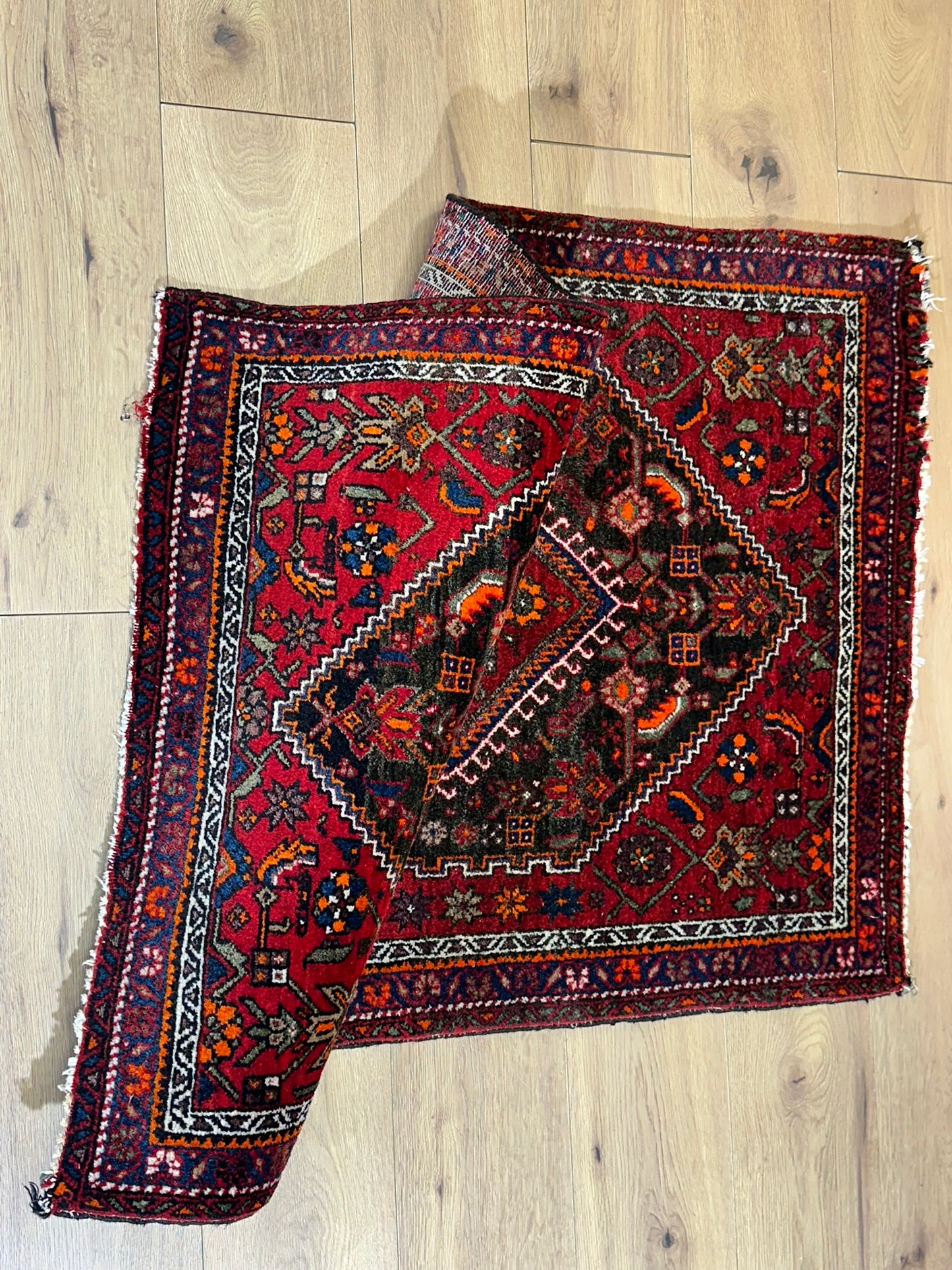 Orientteppich handgeknüpft Malayer 132x86 cm