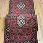 Orientteppich handgeknüpft Bidjar Korkwolle 290x80 cm