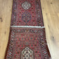 Orientteppich handgeknüpft Bidjar Korkwolle 290x80 cm