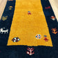 Orientteppich handgeknüpft Indian Gabbeh Top 125x60 cm