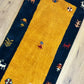 Orientteppich handgeknüpft Indian Gabbeh Top 125x60 cm