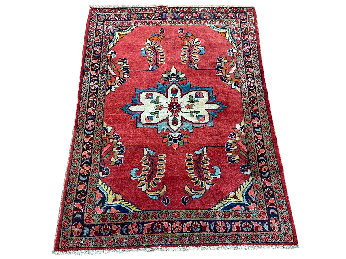 Orientteppich handgeknüpft Lilian Sarough 155x113 cm