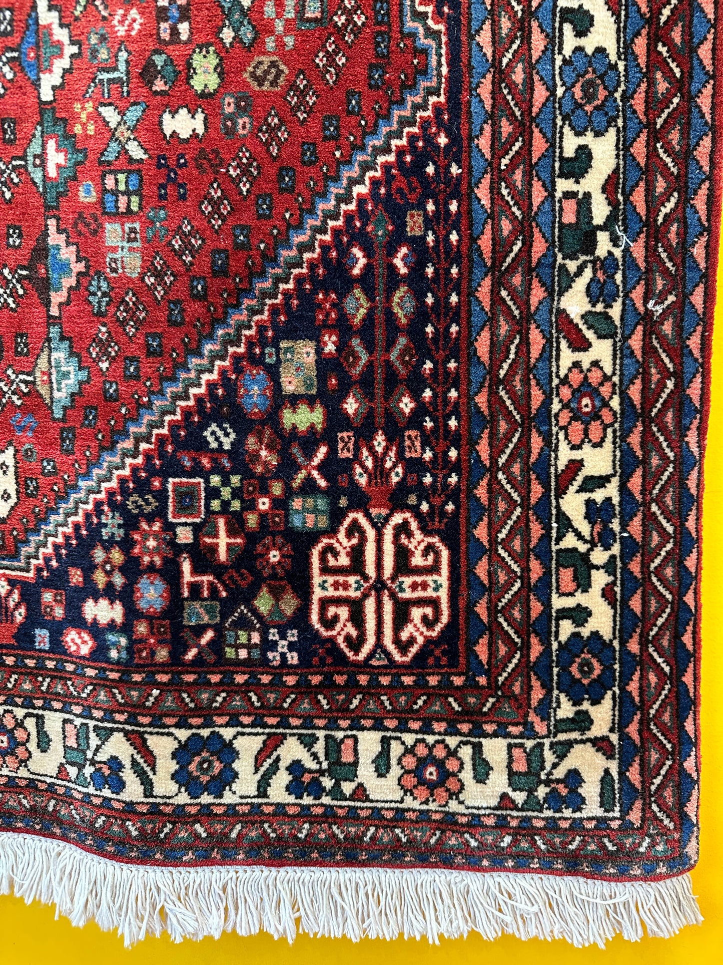 Handgeknüpfter Perser Orientteppich "Abadeh" 150x104 cm