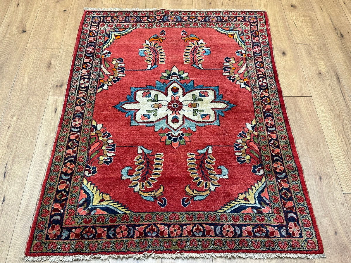 Orientteppich handgeknüpft Lilian Sarough 155x113 cm