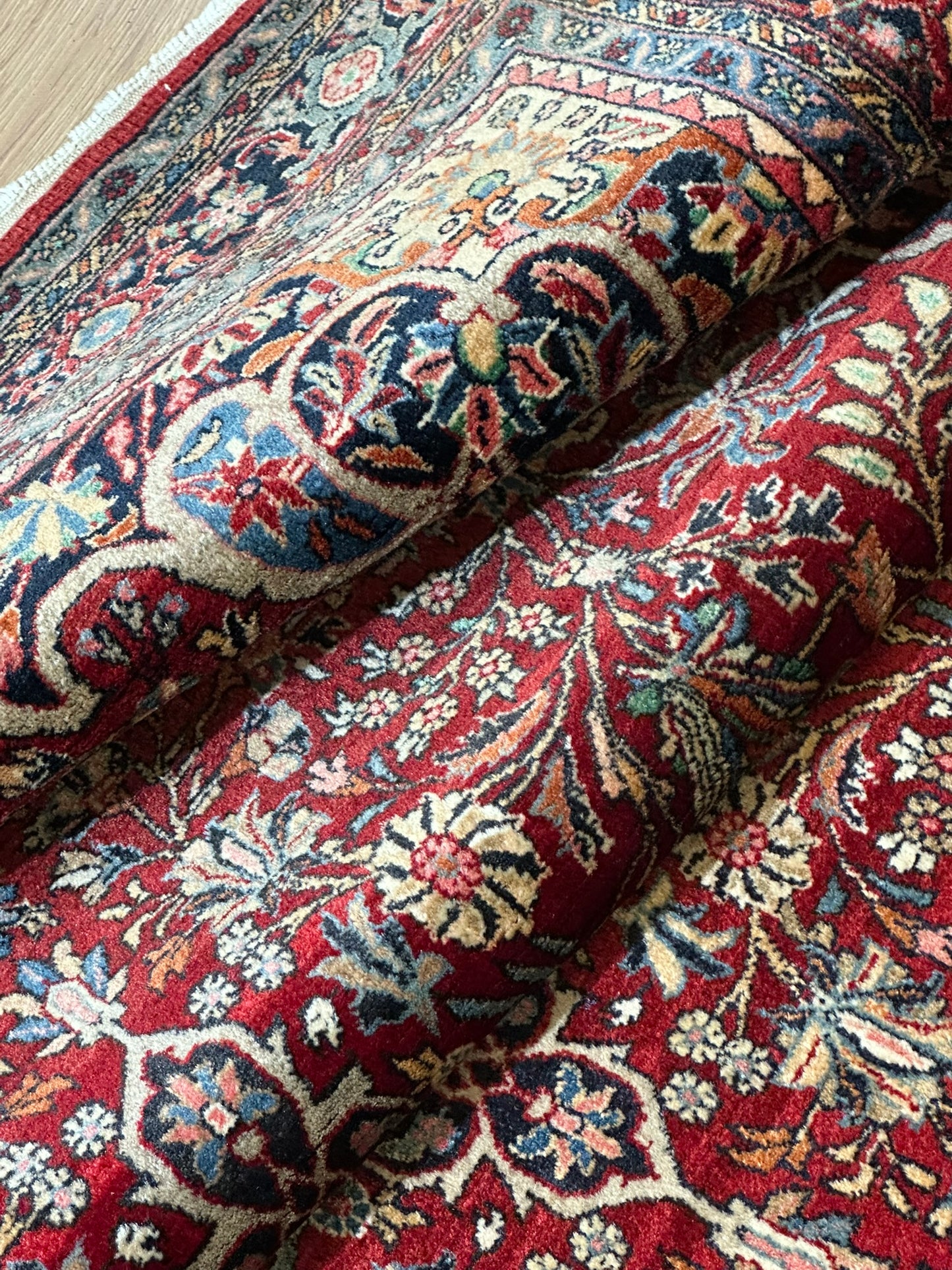 Semi Antik Orientteppich handgeknüpft Bidjar 243x143 cm