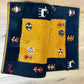 Orientteppich handgeknüpft Indian Gabbeh Top 125x60 cm