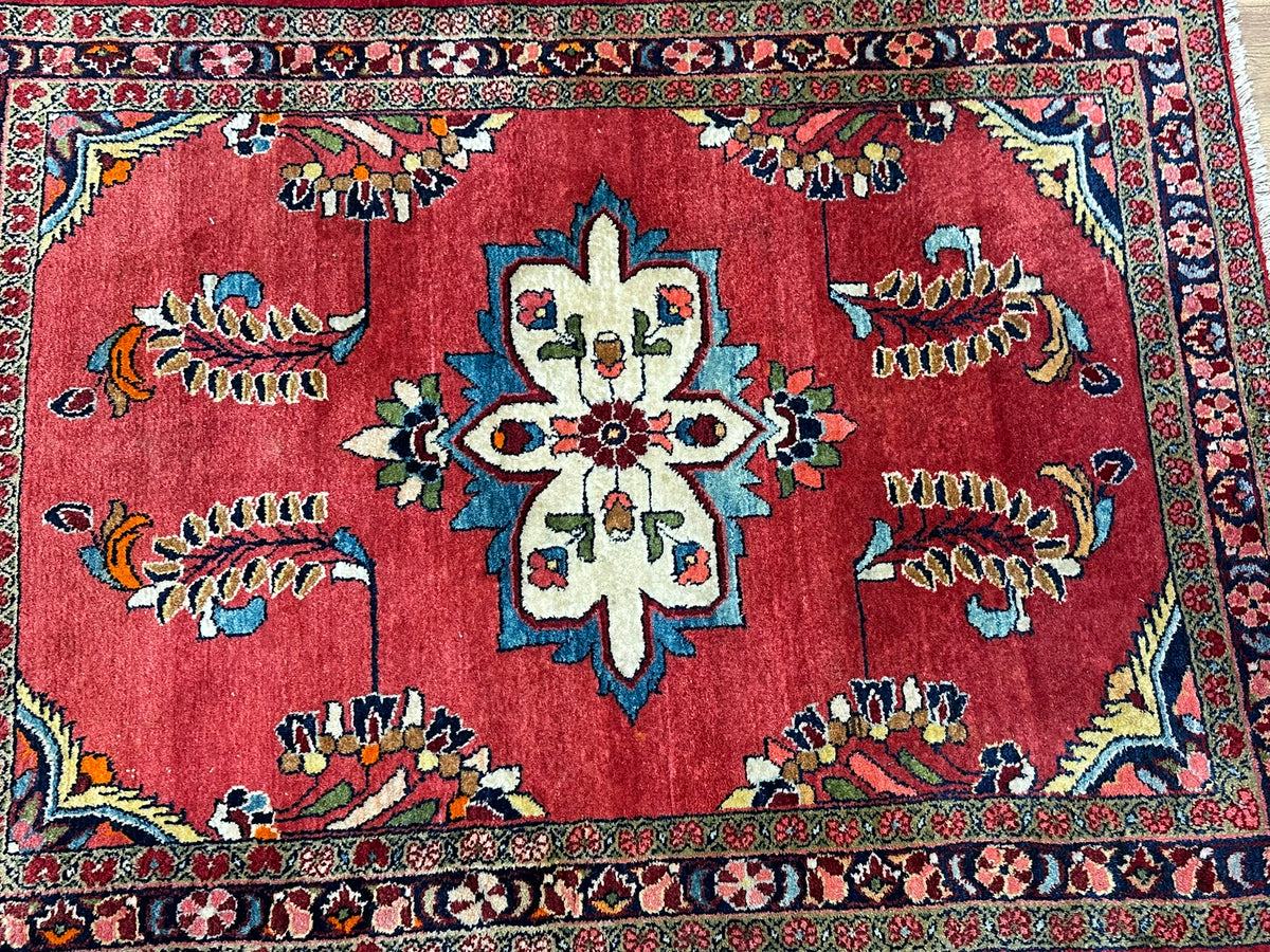 Orientteppich handgeknüpft Lilian Sarough 155x113 cm