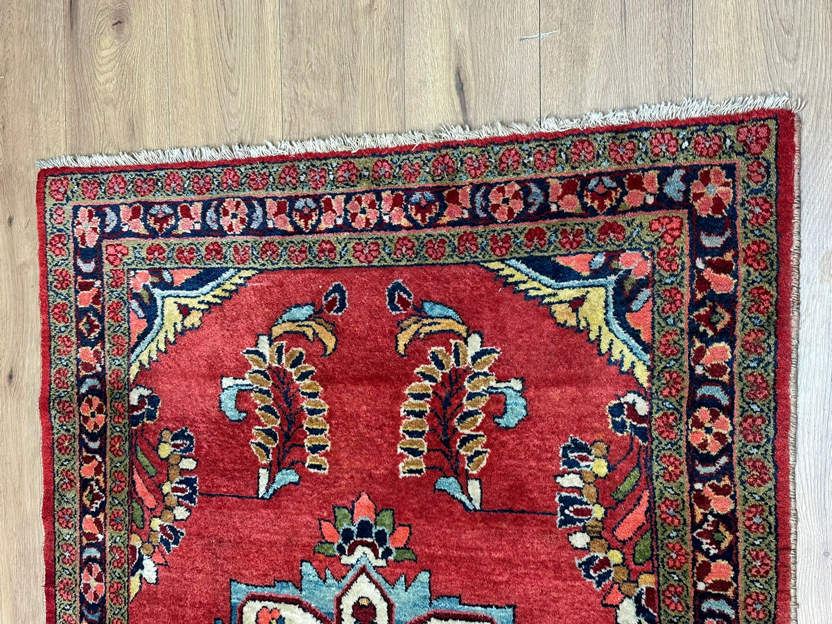 Orientteppich handgeknüpft Lilian Sarough 155x113 cm