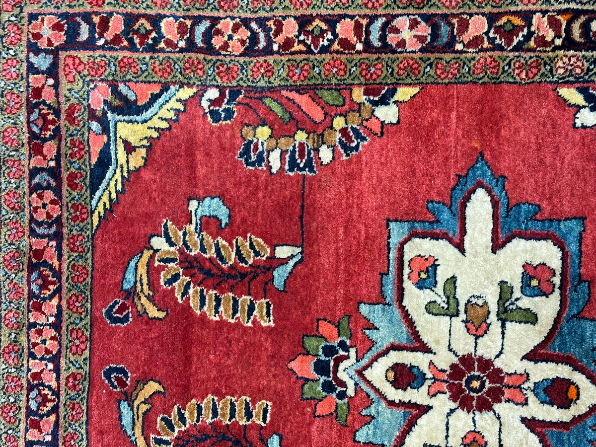 Orientteppich handgeknüpft Lilian Sarough 155x113 cm