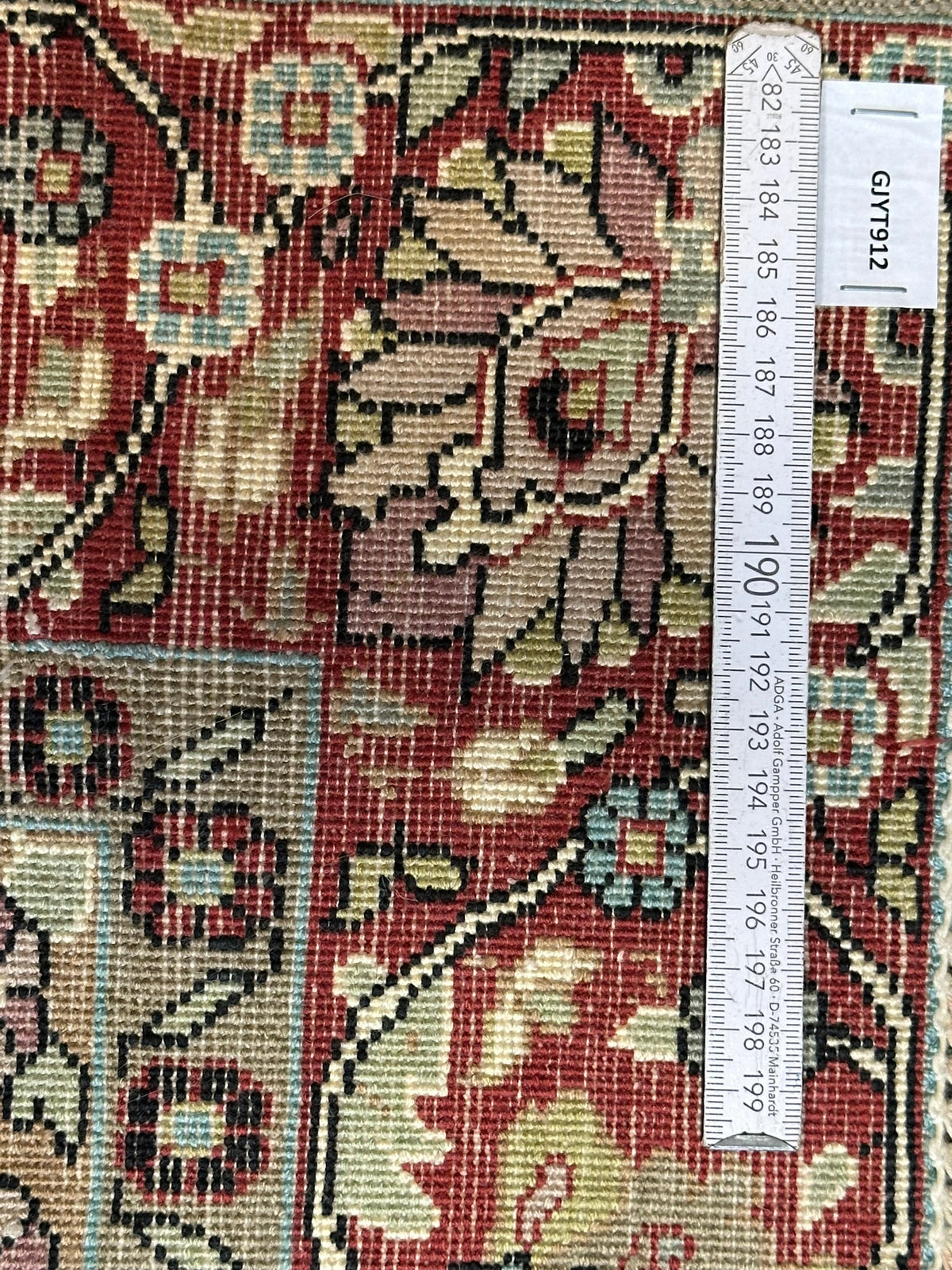 Orientteppich handgeknüpft Kaschmir Seide Ghom 170x108 cm