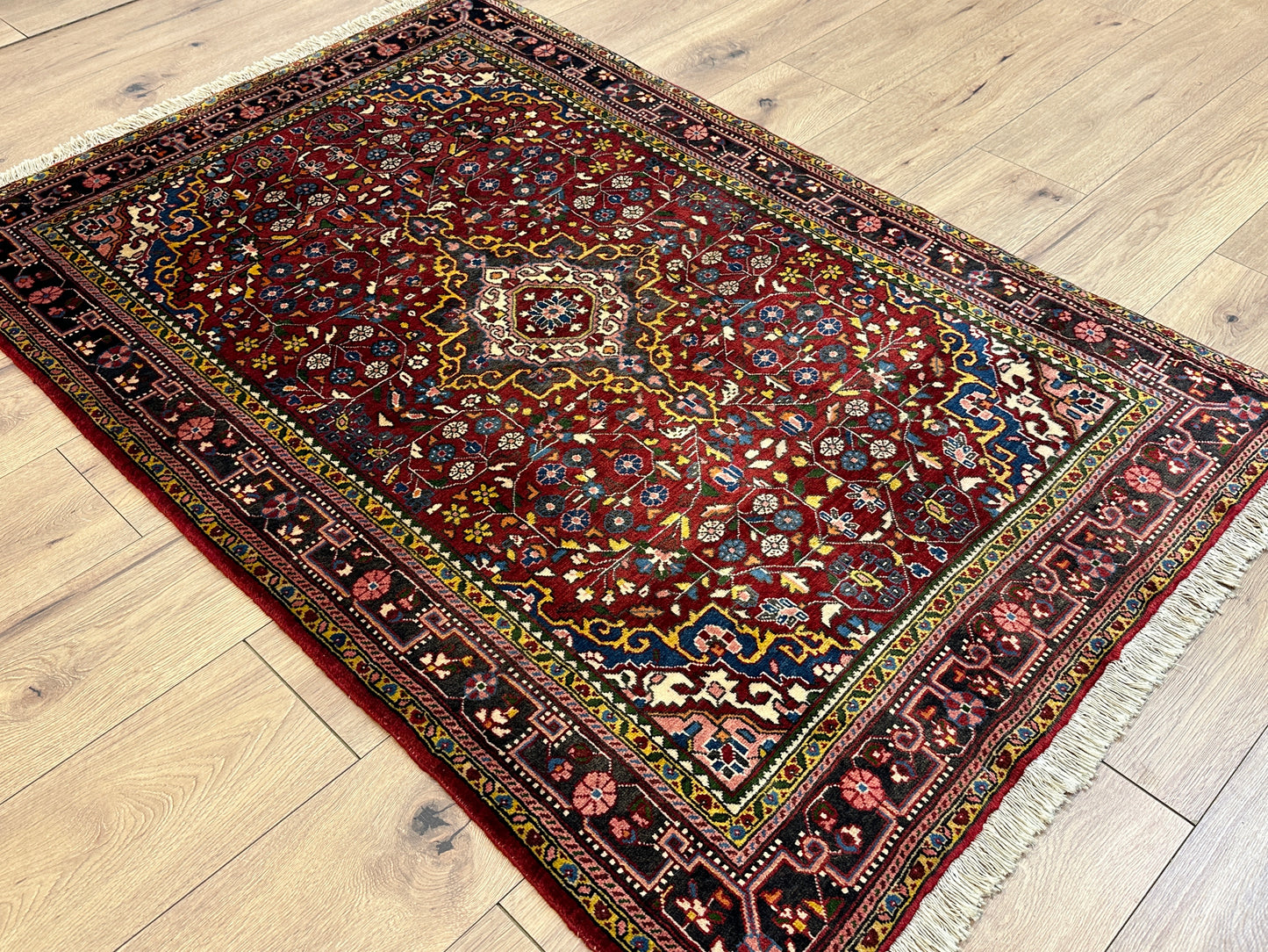 Handgeknüpfter Perser Orientteppich "Malayer" 158x105 cm