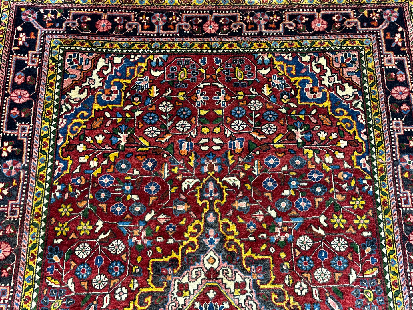 Handgeknüpfter Perser Orientteppich "Malayer" 158x105 cm