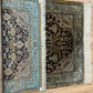 Orientteppich handgeknüpft Ghom Seide 150x107 cm