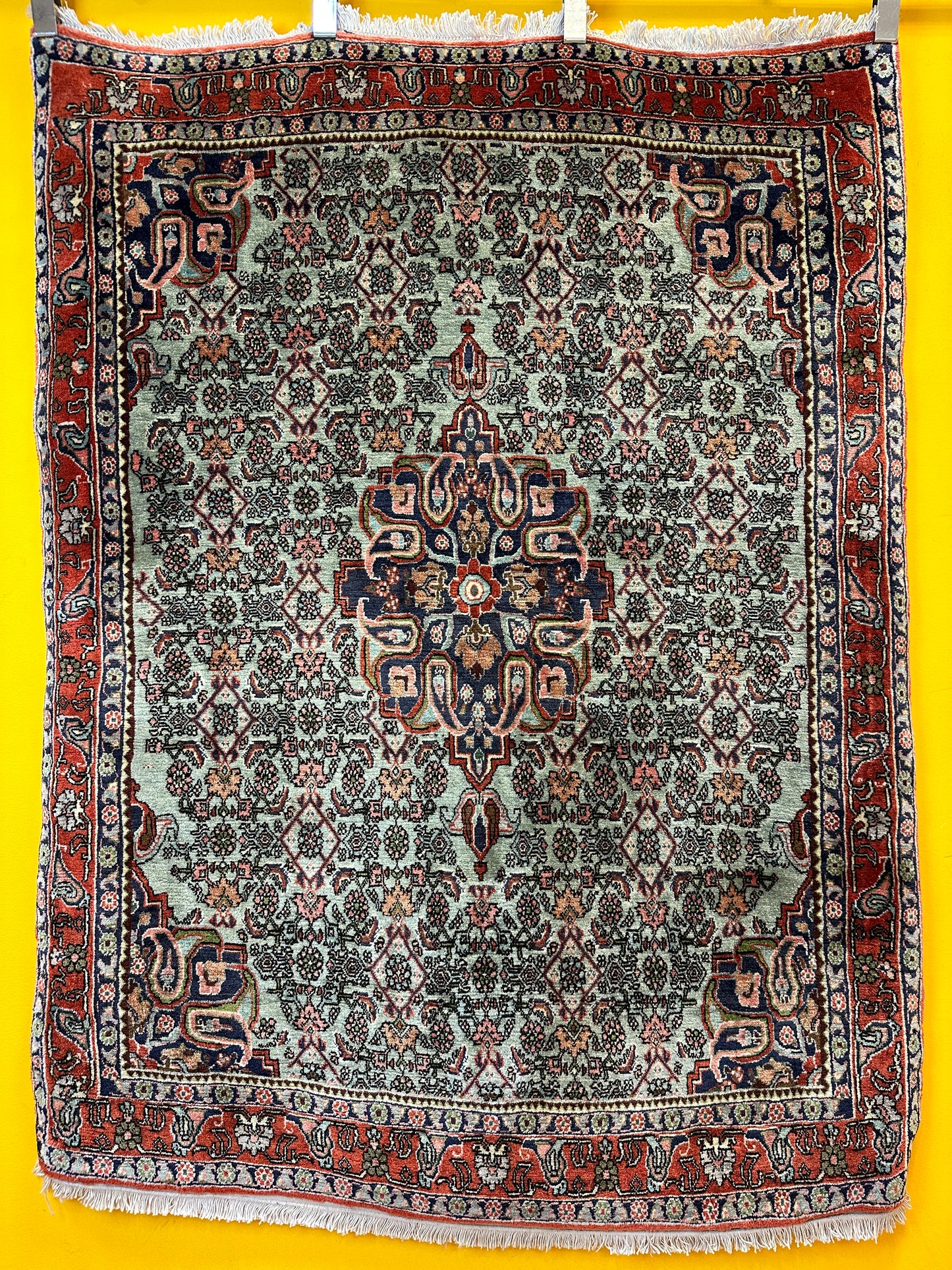 Handgeknüpfter Perser Orientteppich "Bidjar" 150x118 cm