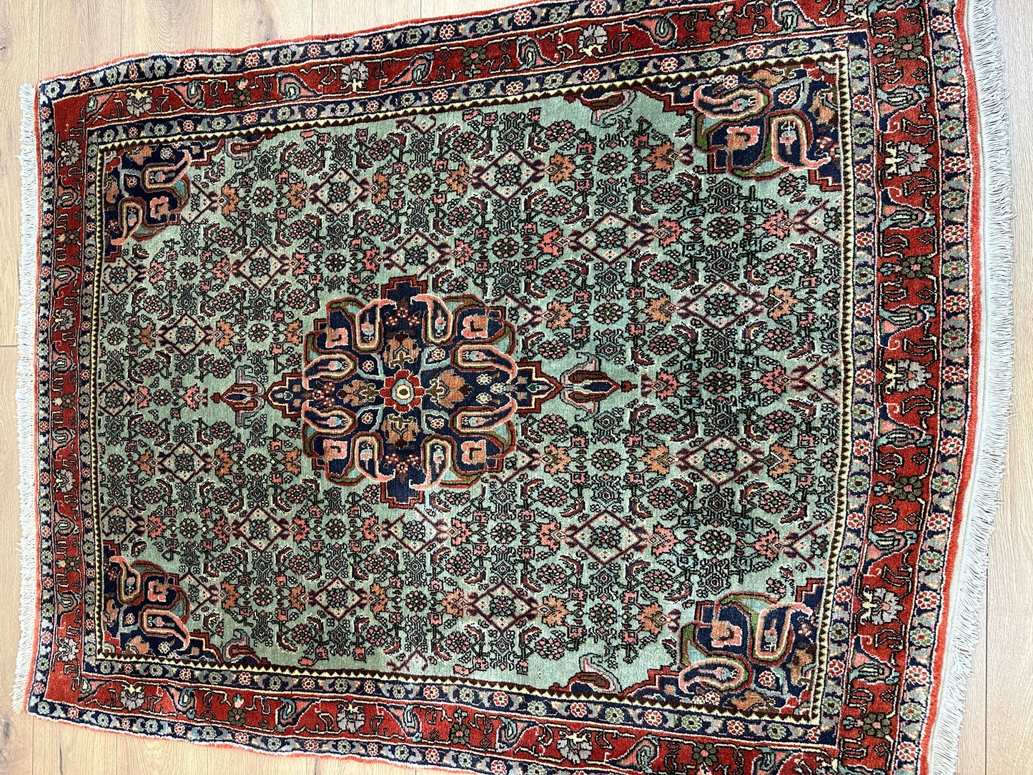 Handgeknüpfter Perser Orientteppich "Bidjar" 150x118 cm