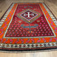Orientteppich handgeknüpft Meschgain Kazak Naturfarben 233x155 cm