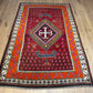 Orientteppich handgeknüpft Meschgain Kazak Naturfarben 233x155 cm