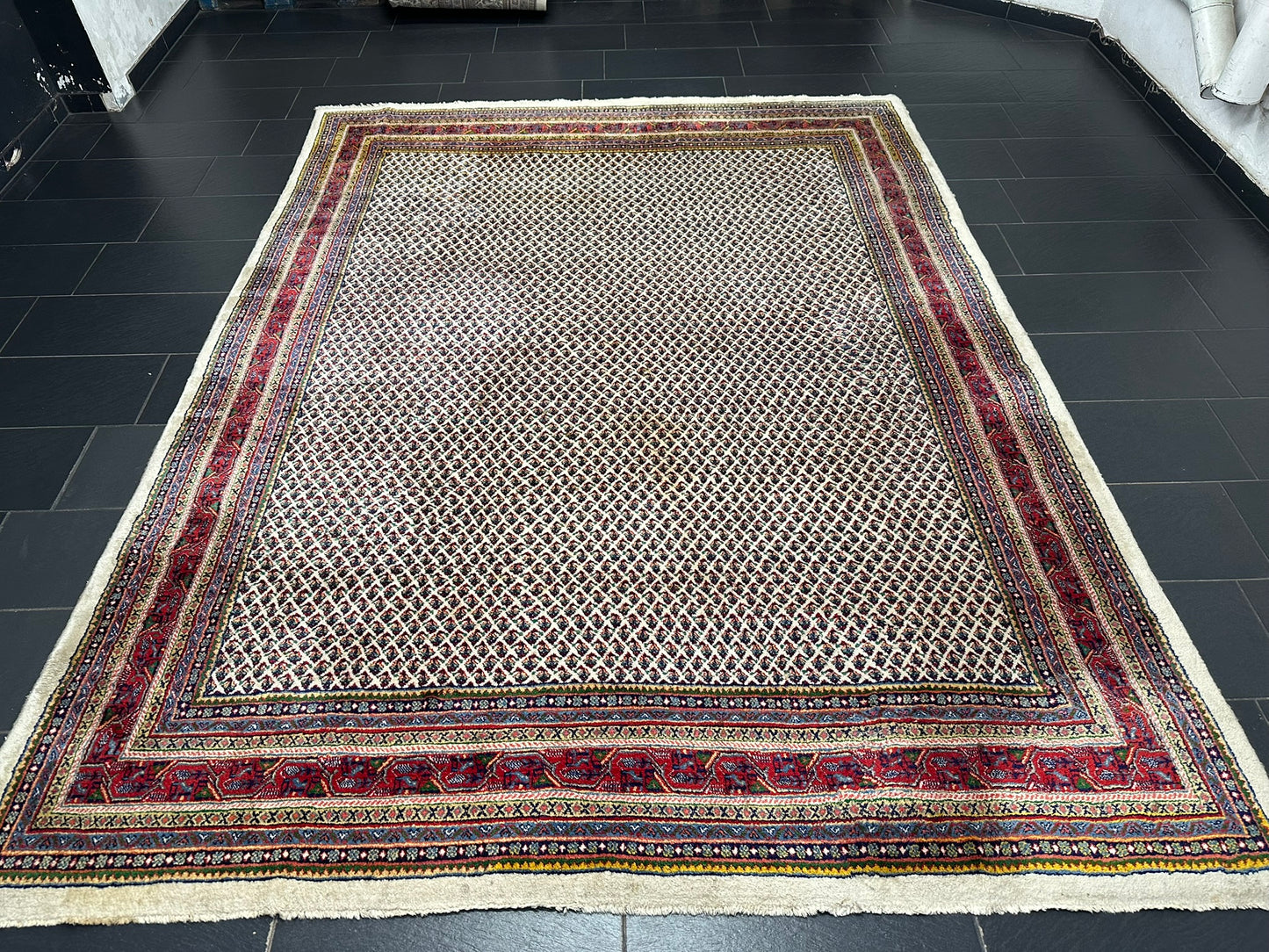 Orientteppich handgeknüpft Sarough Mir 320x252 cm