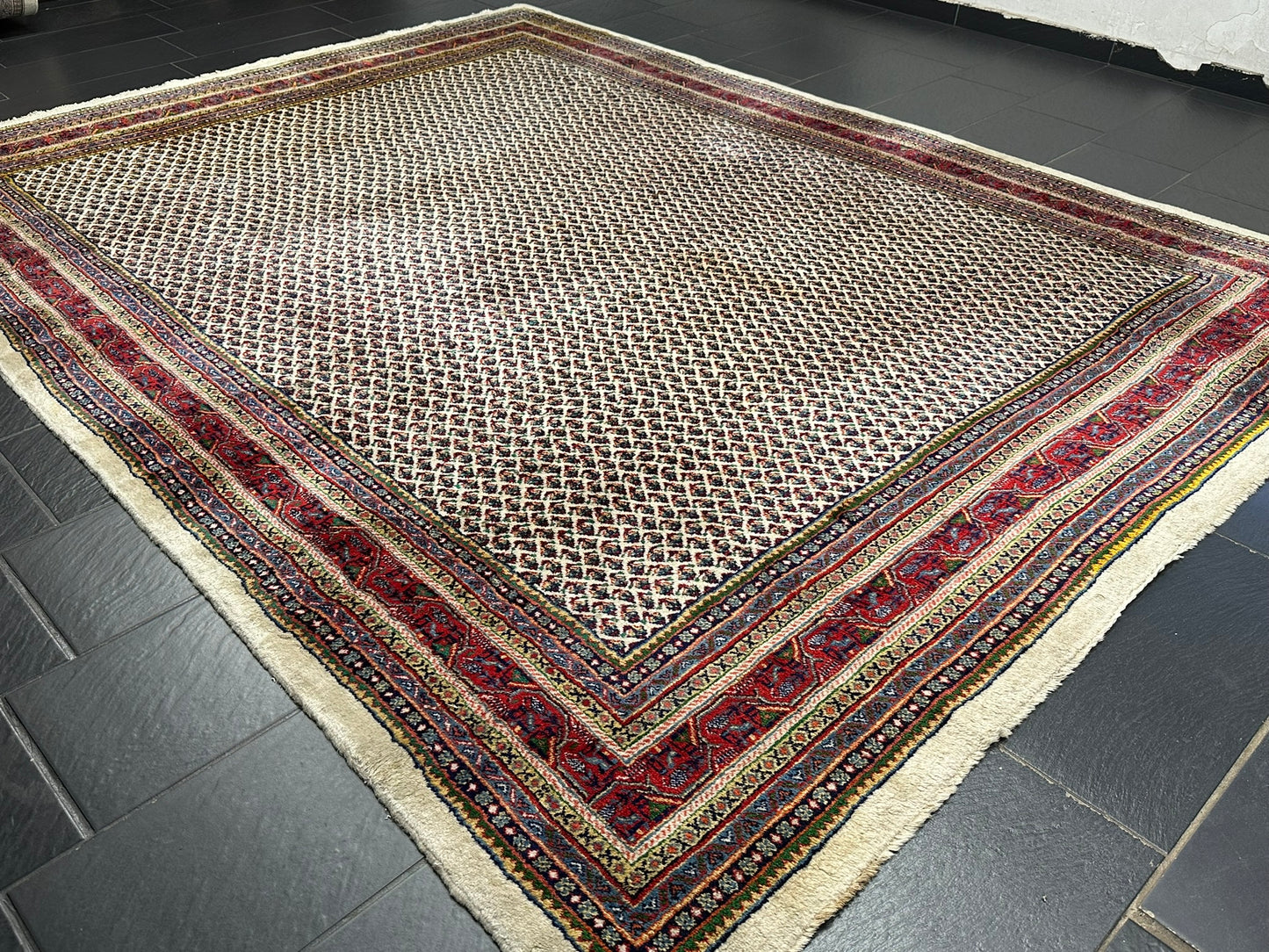 Orientteppich handgeknüpft Sarough Mir 320x252 cm