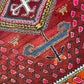 Orientteppich handgeknüpft Meschgain Kazak Naturfarben 233x155 cm