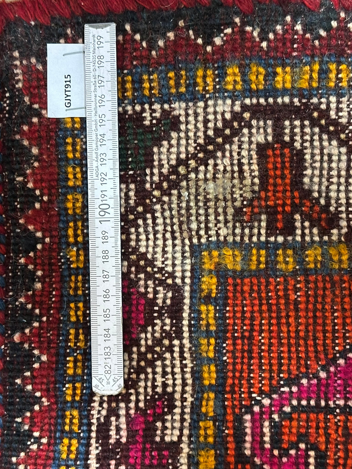 Orientteppich handgeknüpft Meschgain Kazak Naturfarben 233x155 cm