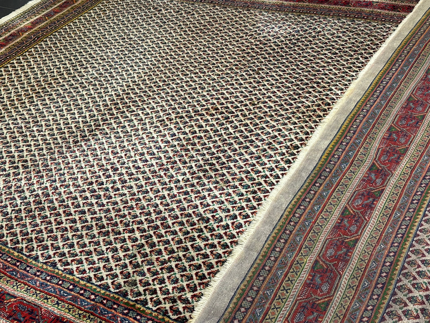 Orientteppich handgeknüpft Sarough Mir 320x252 cm