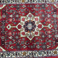 Orientteppich handgeknüpft Bidjar Rosenmuster 108x70 cm