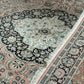 Orientteppich handgeknüpft Kaschmir Ghom Seide 310x210 cm