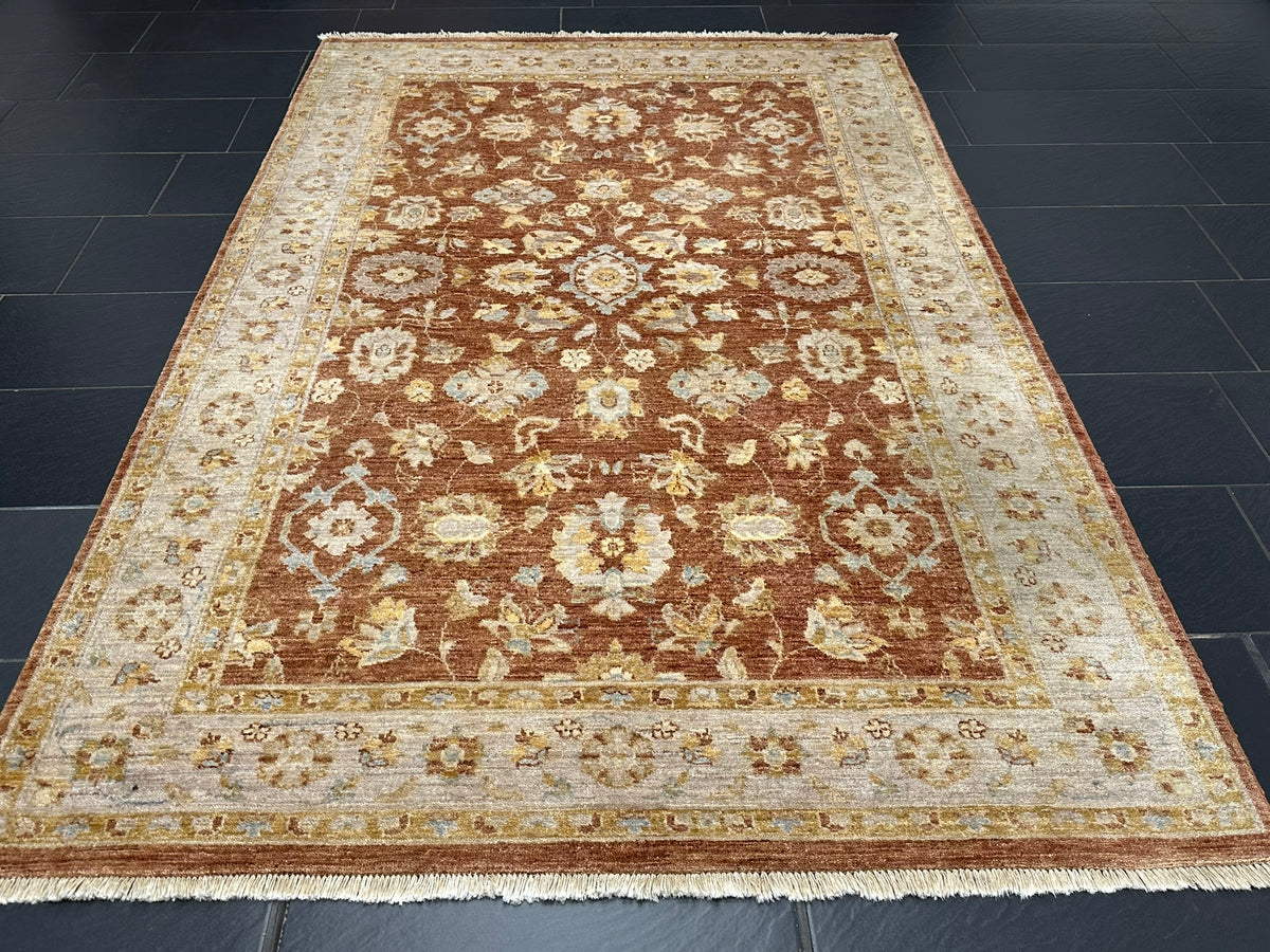 Orientteppich handgeknüpft Pakistan Ziegler Top 255x155 cm