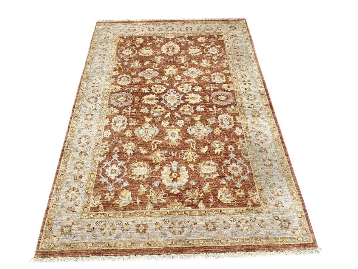 Orientteppich handgeknüpft Pakistan Ziegler Top 255x155 cm