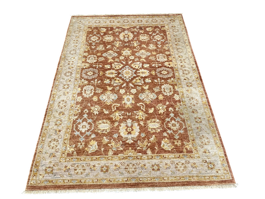 Orientteppich handgeknüpft Pakistan Ziegler Top 255x155 cm