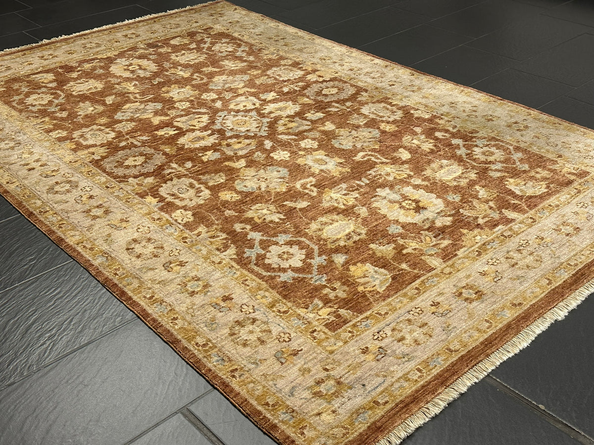 Orientteppich handgeknüpft Pakistan Ziegler Top 255x155 cm