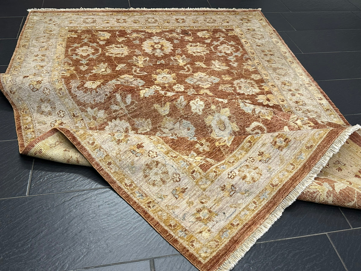 Orientteppich handgeknüpft Pakistan Ziegler Top 255x155 cm