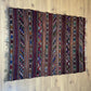 Antik Orientteppich handgeknüpft Kelim Kazak Naturfarben 145x105 cm