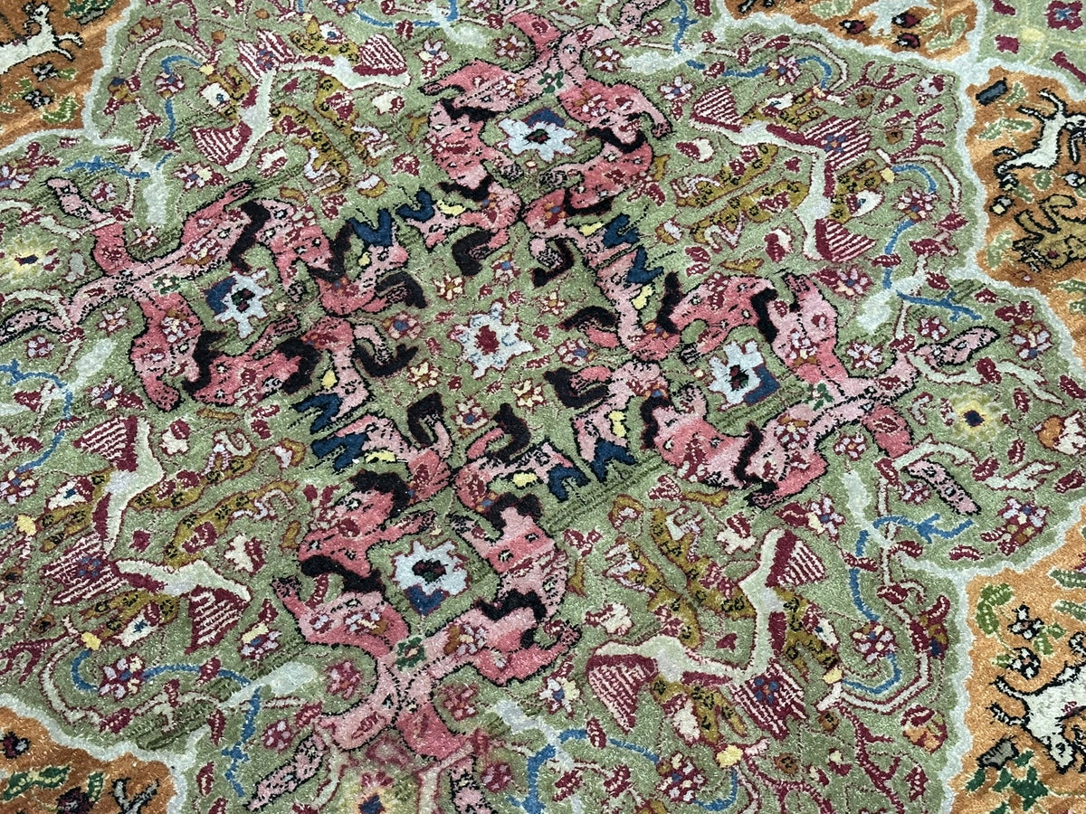 Antik Orientteppich handgeknüpft Tetex  Deutschland  um 1900 357x255 cm