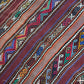 Antik Orientteppich handgeknüpft Kelim Kazak Naturfarben 145x105 cm