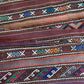 Antik Orientteppich handgeknüpft Kelim Kazak Naturfarben 145x105 cm