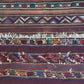 Antik Orientteppich handgeknüpft Kelim Kazak Naturfarben 145x105 cm
