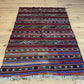 Antiker Orientteppich handgeknüpft Berber Kelim Naturfarben 173x107 cm