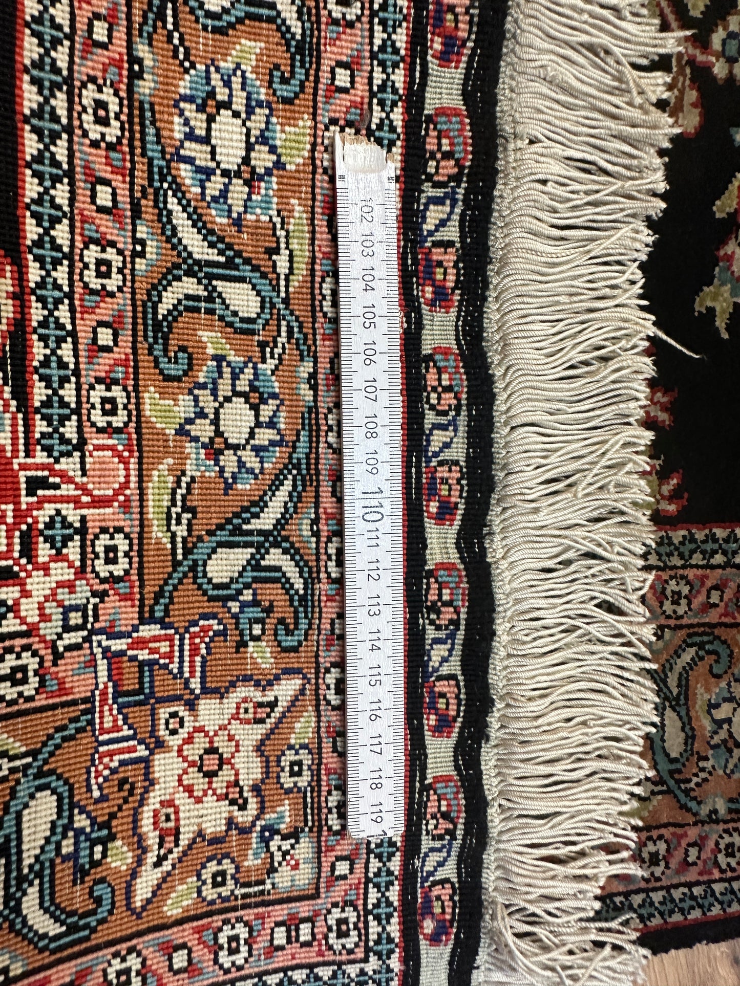 Handgeknüpfter Orientteppich - Hereke Seidenteppich 110x80 cm