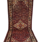 Orientteppich handgeknüpft Hamadan Läufer naturfarben 332x138 cm