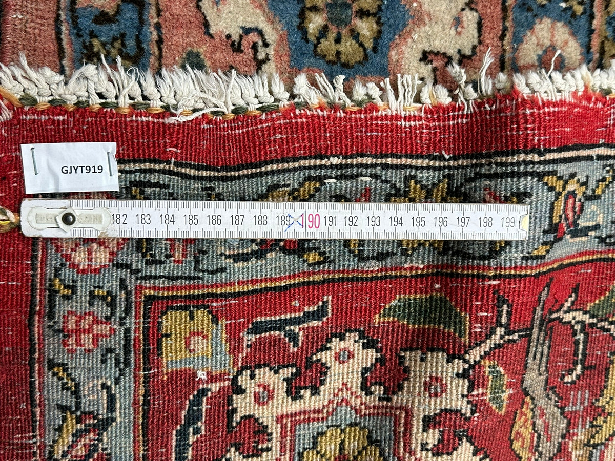 Orientteppich handgeknüpft Ghom Korkwolle 330x225 cm