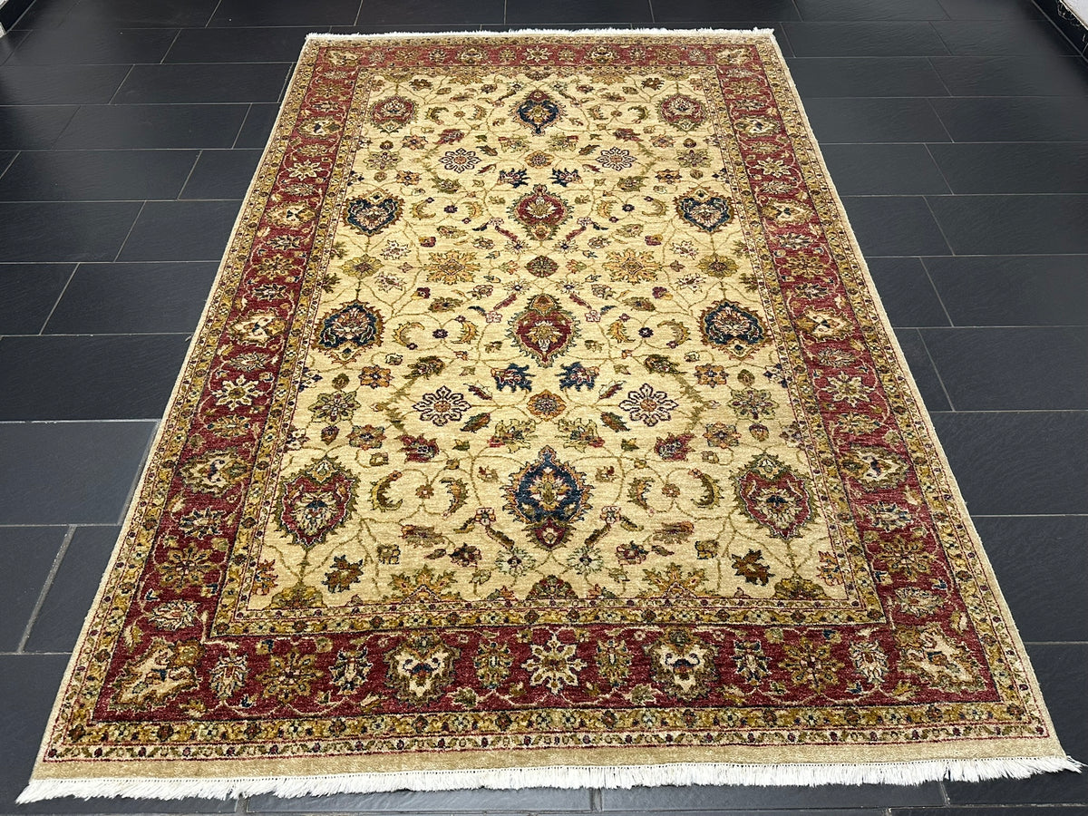 Orientteppich handgeknüpft Pakistan Ziegler Top 290x190 cm