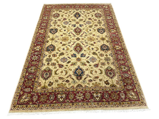Orientteppich handgeknüpft Pakistan Ziegler Top 290x190 cm