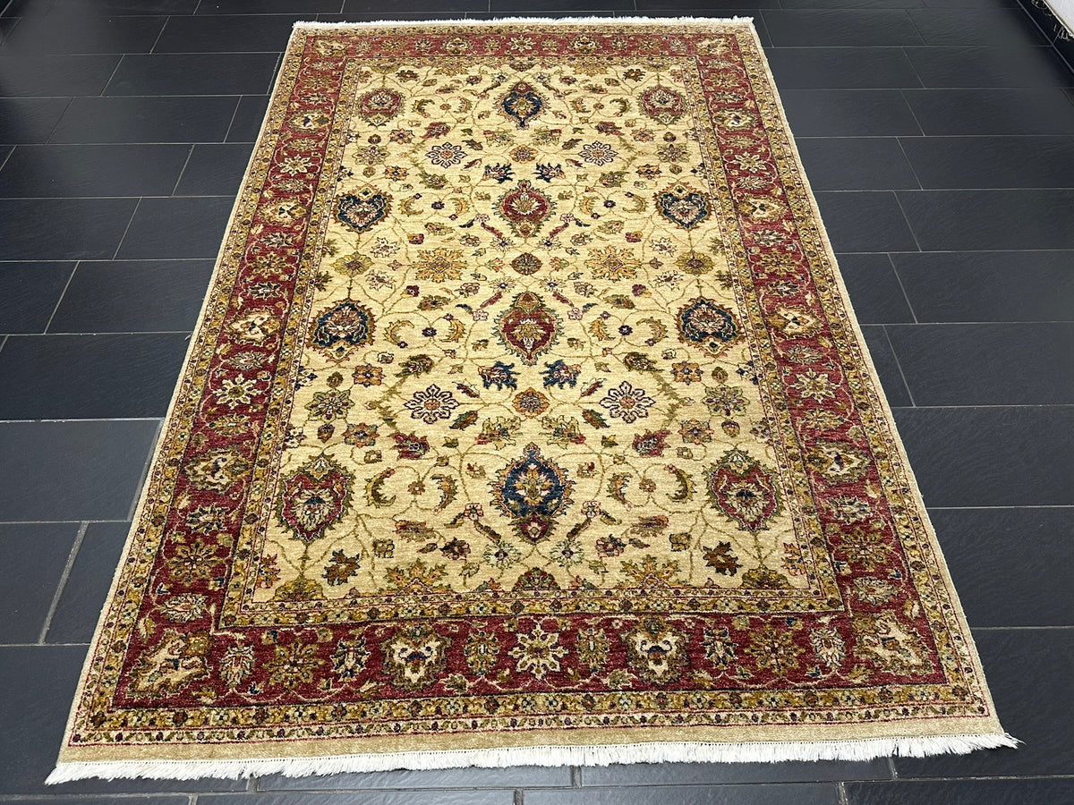 Orientteppich handgeknüpft Pakistan Ziegler Top 290x190 cm
