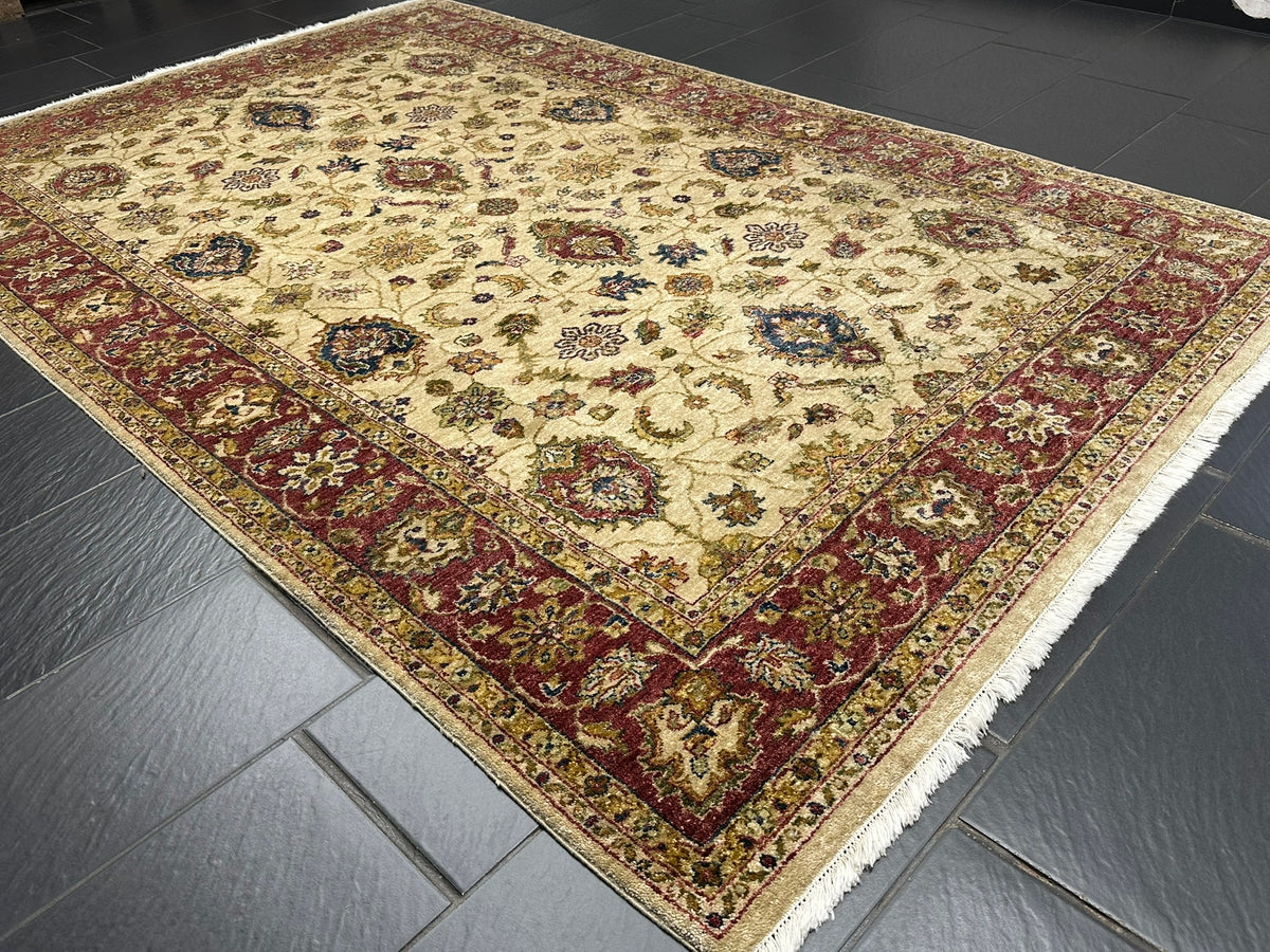 Orientteppich handgeknüpft Pakistan Ziegler Top 290x190 cm
