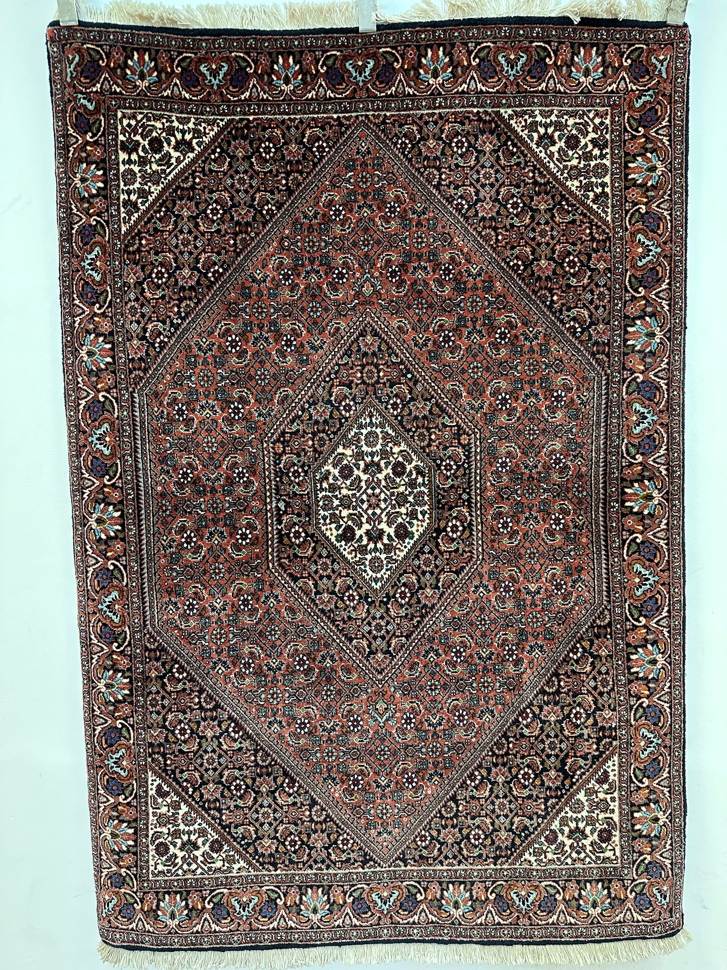 Handgeknüpfter Perser Orientteppich - Bidjar Korkwolle - 165x115 cm