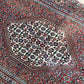 Orientteppich handgeknüpft Bidjar Läufer 136x70 cm